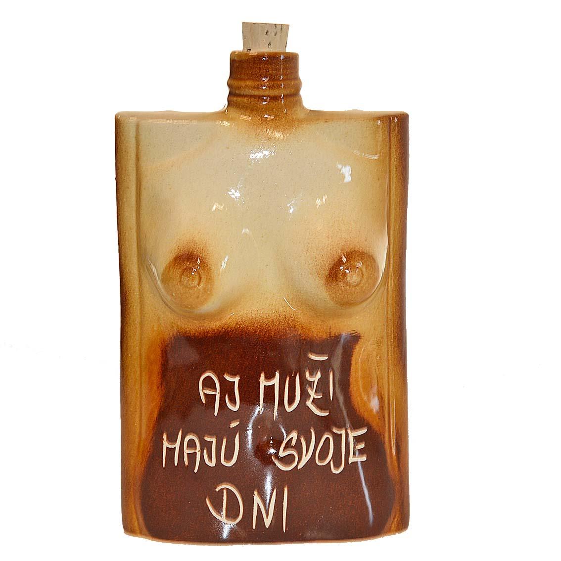 Keramická ploskačka telo ženy - Aj muži majú svoje dni